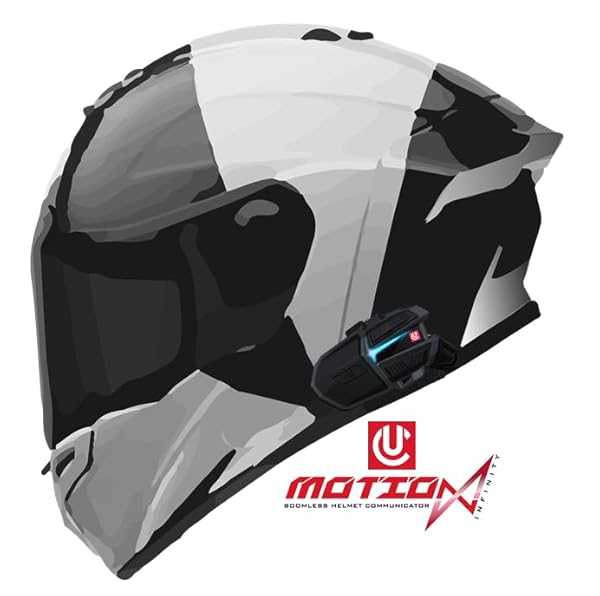 UCLEAR Digital UCLEAR Digital Motion Infinity Bluetooth Helmet Communication System - Dual Kit for Riders - View 8 of 9