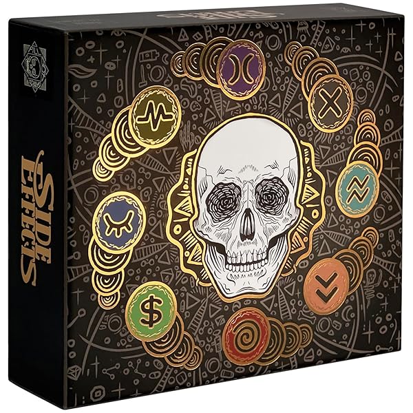 Pillbox Games Pillbox Games Side Effects Card Game for 2 to 8 Players Fun and Chaos with Therapy and Medication