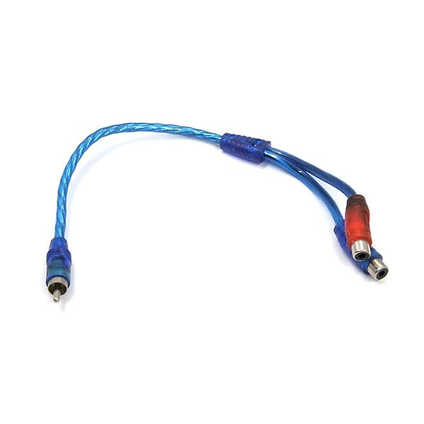 Antrader Antrader 10 Pack RCA Y Splitter Cable Male to 2 Female Plugs Car Audio Converter Adapter Wire - View 2 of 4