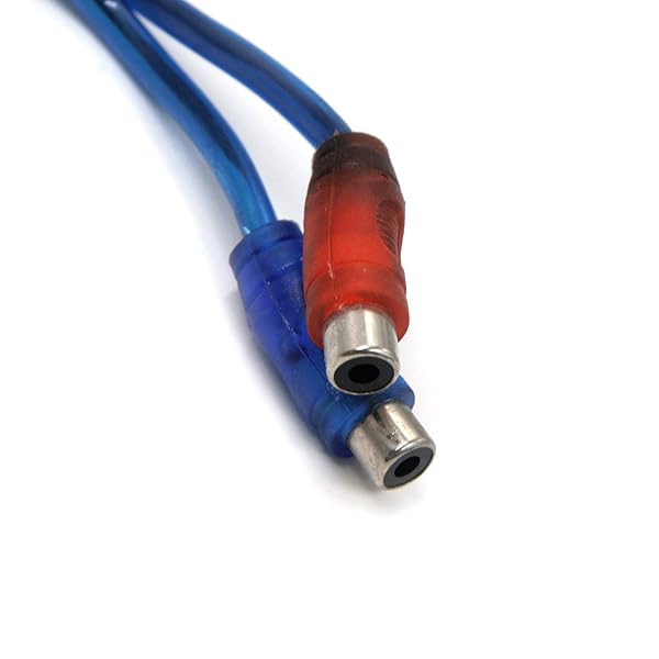 Antrader Antrader 10 Pack RCA Y Splitter Cable Male to 2 Female Plugs Car Audio Converter Adapter Wire - View 3 of 4