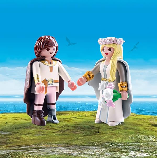 Playmobil Playmobil How to Train Your Dragon III Astrid and Hiccup Action Figures Set - View 2 of 3
