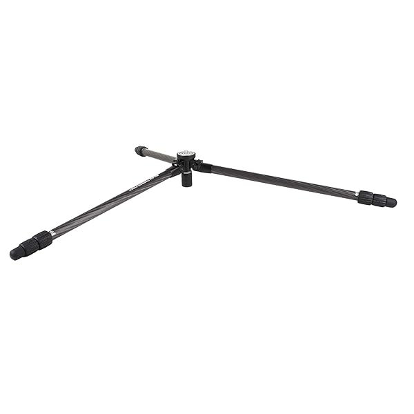 SLIK SLIK Pro CF-633 3-Section 64.1" Carbon Fiber Tripod Black (611-894) - View 6 of 10