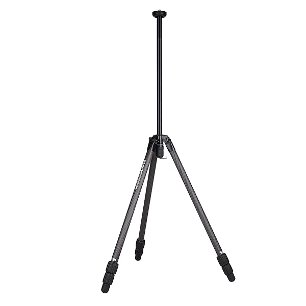 SLIK SLIK Pro CF-633 3-Section 64.1" Carbon Fiber Tripod Black (611-894) - View 7 of 10