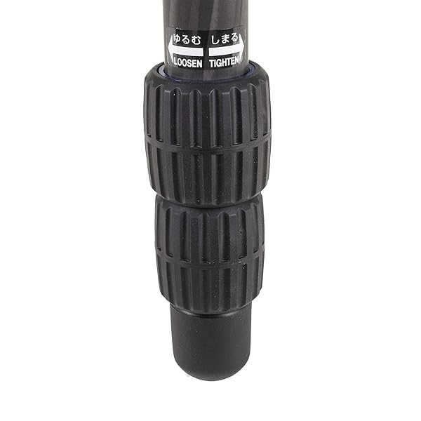 SLIK SLIK Pro CF-633 3-Section 64.1" Carbon Fiber Tripod Black (611-894) - View 8 of 10