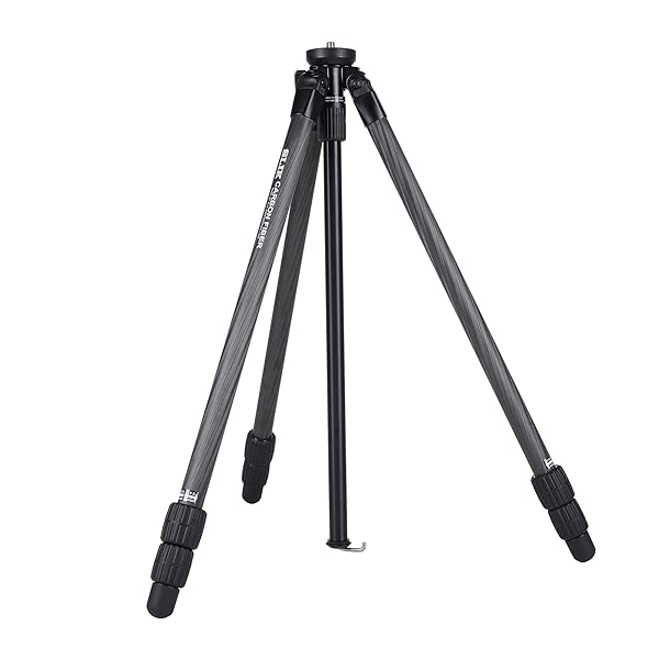 SLIK SLIK Pro CF-633 3-Section 64.1" Carbon Fiber Tripod Black (611-894) - View 2 of 10