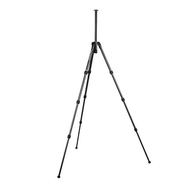 SLIK SLIK Pro CF-734 4-Section 65" Carbon Fiber Tripod Black (615-925) - View 5 of 10