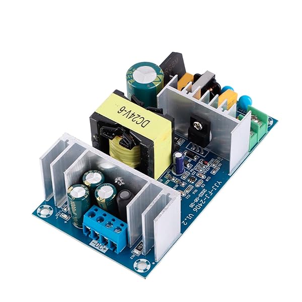 Zerone Zerone 150W AC to DC 24V Power Supply Module - 100-240V, 6-9A for Industrial Use