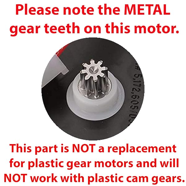 Soft Water Supply Cam and Gear for Water Softeners High Performance Parts for Efficient Water Treatment - View 3 of 3