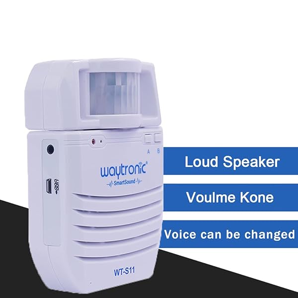Waytronic Waytronic PIR Motion Sensor Sound Player: Recordable Alarm for Door Greeter & Guest Welcome Alert - View 3 of 10