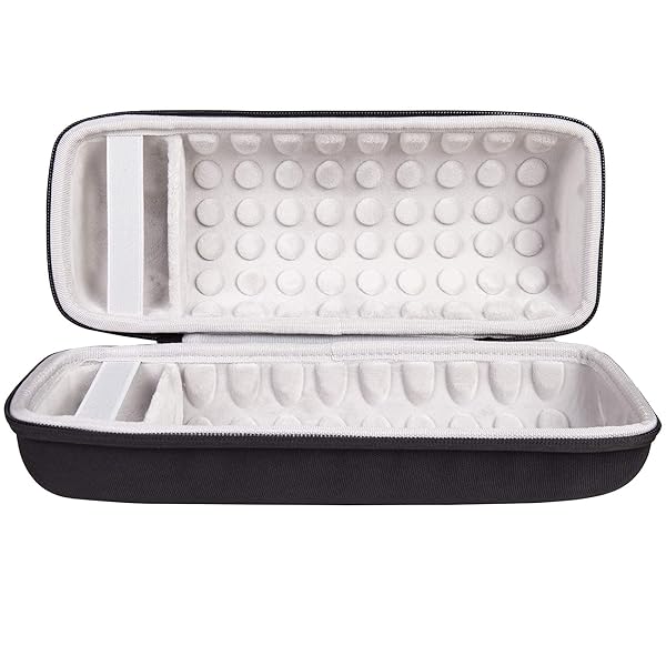 khanka Khanka Hard Travel Case for JBL Charge 4 and Charge 5 Portable Waterproof Bluetooth Speaker Black - View 2 of 6