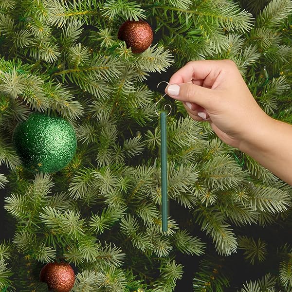 Scentsicles Scentsicles O Christmas Tree Scented Ornaments with Hooks 2 Bottles 12 Sticks Total for Holiday Decor - View 6 of 8