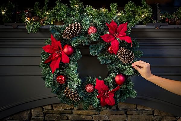 Scentsicles Scentsicles O Christmas Tree Scented Ornaments with Hooks 2 Bottles 12 Sticks Total for Holiday Decor - View 7 of 8