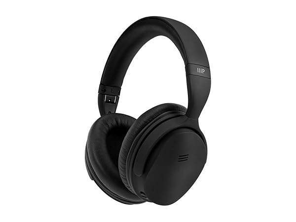 Monoprice Wireless Over Ear Headphones: ANC, Bluetooth 5.0, 40mm Drivers & Long Playtime