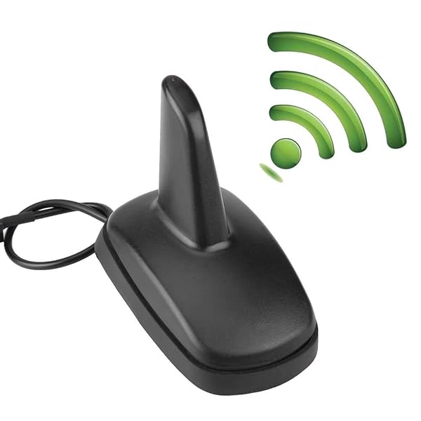 KIMISS "Upgrade Your Golf 5/6 with KIMISS 7.9" Shark Fin Car Antenna - Universal FM Radio Roof Antenna" - View 3 of 10