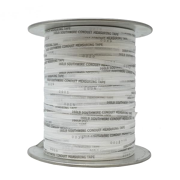 Southwire Southwire 160-LB x 3000-FT Conduit Measuring Tape - Durable & Reliable for All Projects