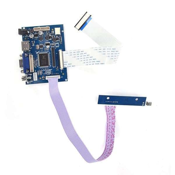 Hilitand "VGA LCD Controller Board for 7" AT070TN92 - HDMI & 2AV Reversing Driver for 800x480 Display" - View 3 of 10