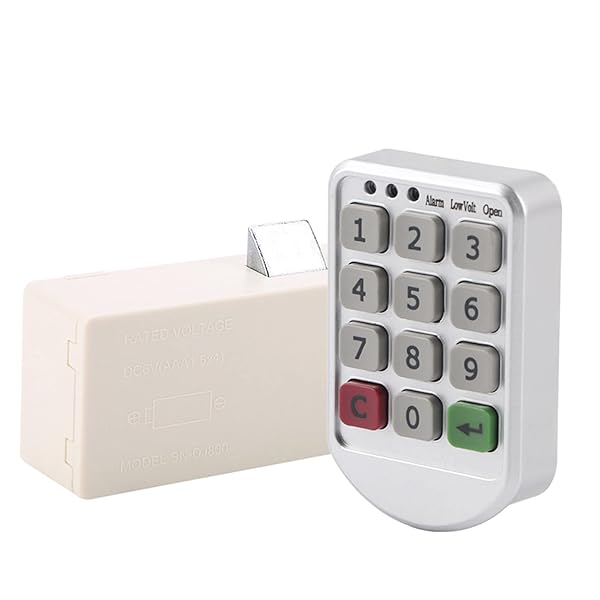 Sonew Secure Your Cabinets: Electronic Lock Kit with Keypad for Furniture & Doors