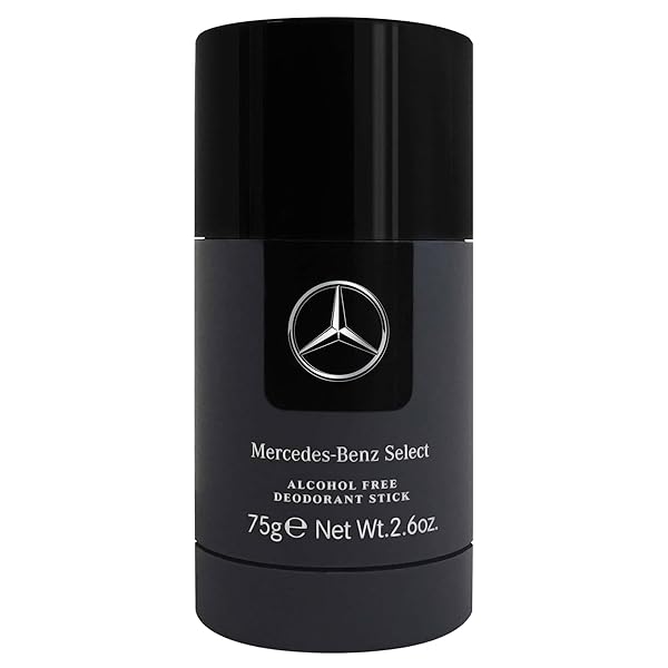 Mercedes Benz Mercedes-Benz Select Deodorant Stick: Alcohol-Free, Sensual Fragrance with Bergamot & Patchouli - All-Day Protection for Men