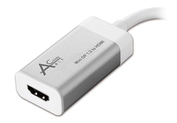 Ableconn Buy Ableconn MDPHD4K2A 2-Pack Mini DisplayPort to HDMI 4K Cable Adapter - Ultra HD, Thunderbolt 2 Compatible - View 5 of 7