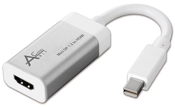Ableconn Buy Ableconn MDPHD4K2A 2-Pack Mini DisplayPort to HDMI 4K Cable Adapter - Ultra HD, Thunderbolt 2 Compatible - View 2 of 7