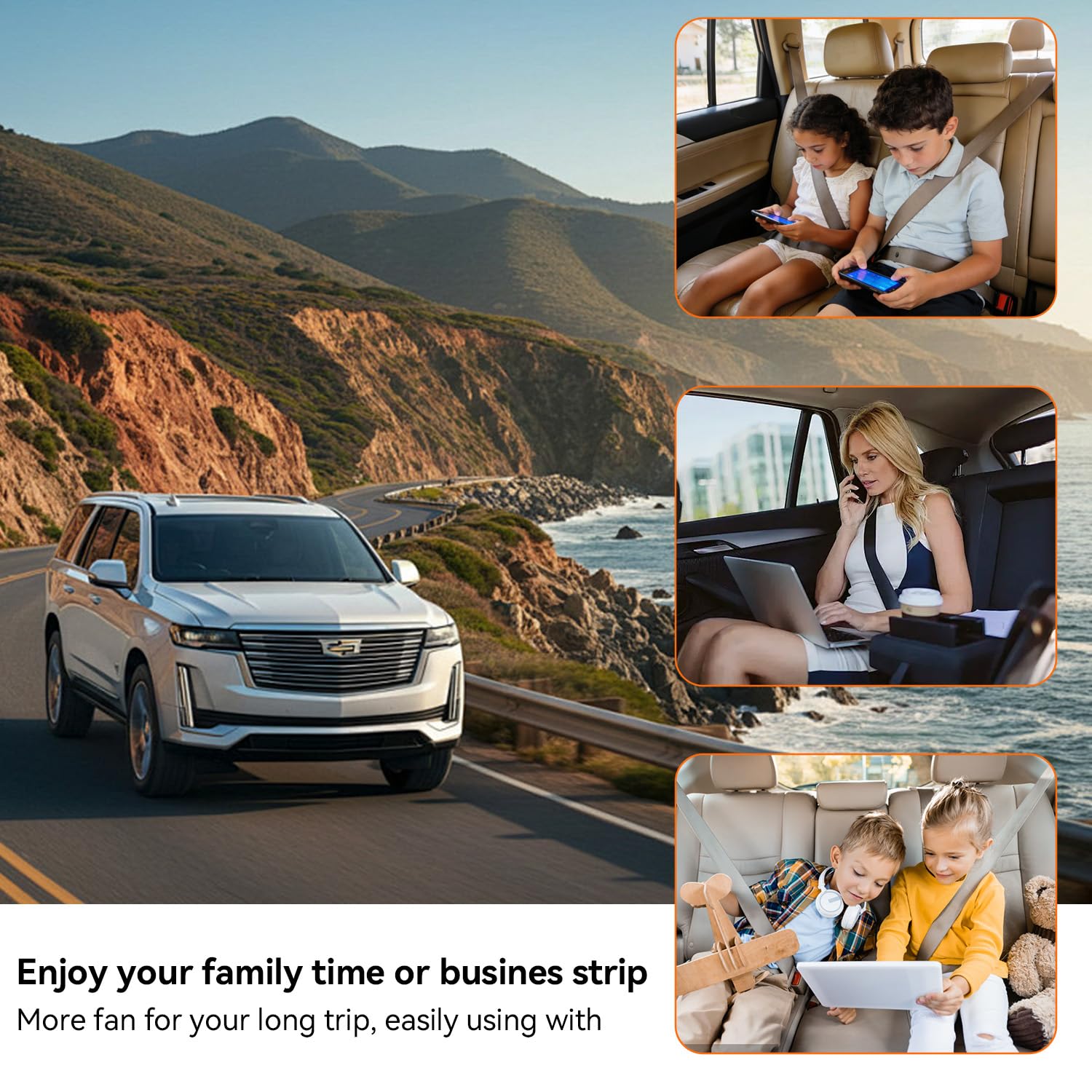 ALLWEI ALLWEI 300W Car Power Inverter with USB-C and USB Ports for Fast Charging DC 12V to 110V AC Converter for Vehicles Red - View 9 of 9