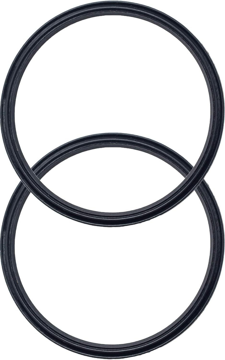 C&Berg 30 oz Replacement Rubber Lid Ring 2 Pack Black Gasket Seals for Insulated Tumblers Fits Yeti Ozark Trail Beast Renowned Brands