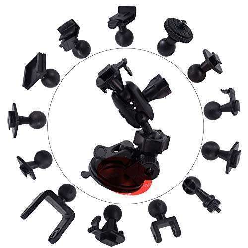 iSaddle iSaddle Dash Cam Suction Mount - Universal Holder for Yi, Rexing, Falcon & More | Fits 99% Dash Cameras