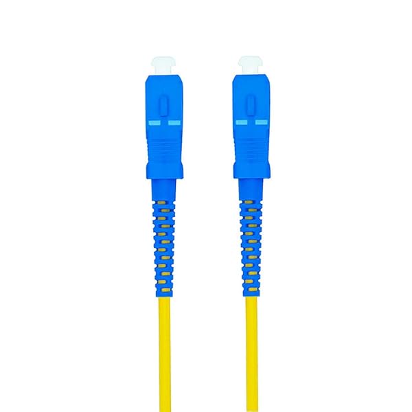 Jeirdus Jeirdus 15M SC to SC Fiber Optic Cable Jumper - Simplex Single-Mode 9/125 Optical Patch Cord - View 3 of 5