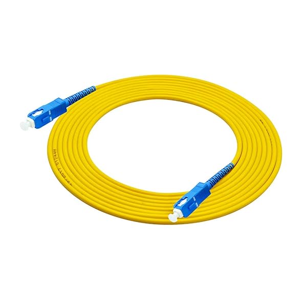 Jeirdus Jeirdus 15M SC to SC Fiber Optic Cable Jumper - Simplex Single-Mode 9/125 Optical Patch Cord - View 4 of 5