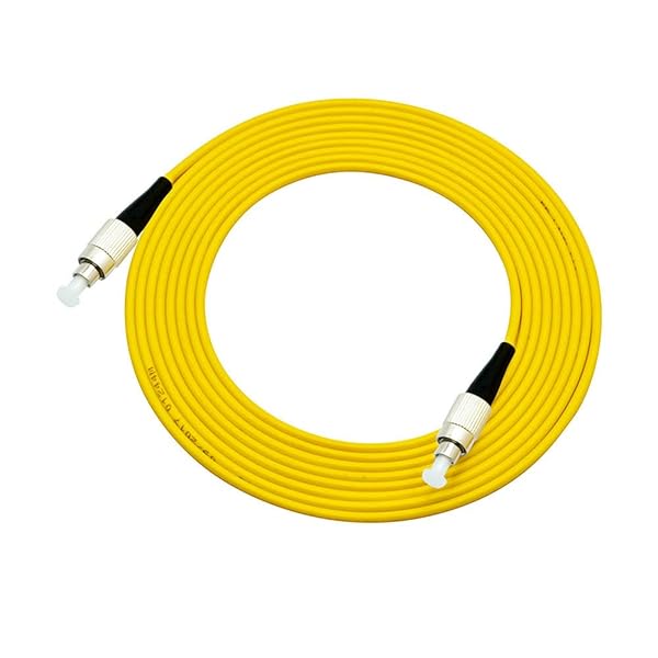 Jeirdus Jeirdus 15M 50ft FC to FC Fiber Optic Cable Jumper - Simplex Single-Mode 9/125 Optical Patch Cord - View 3 of 5