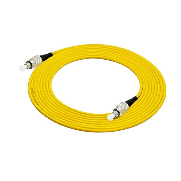 Jeirdus Jeirdus 15M 50ft FC to FC Fiber Optic Cable Jumper - Simplex Single-Mode 9/125 Optical Patch Cord - View 4 of 5