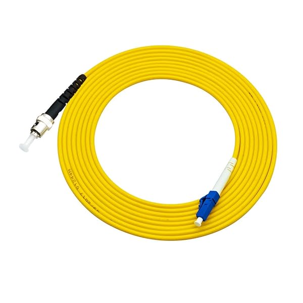 Jeirdus Jeirdus 15M LC to ST Fiber Optic Cable Jumper - Simplex Single-Mode 9/125 Optical Patch Cord - View 3 of 5