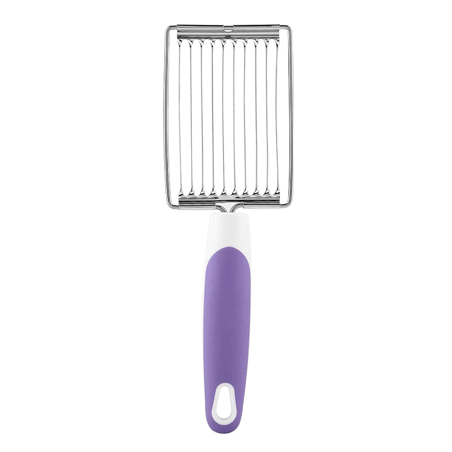 Stainless Steel Luncheon Meat Cutter and Slicer for Fruits Cheese Eggs and Tomatoes with Comfortable Handle