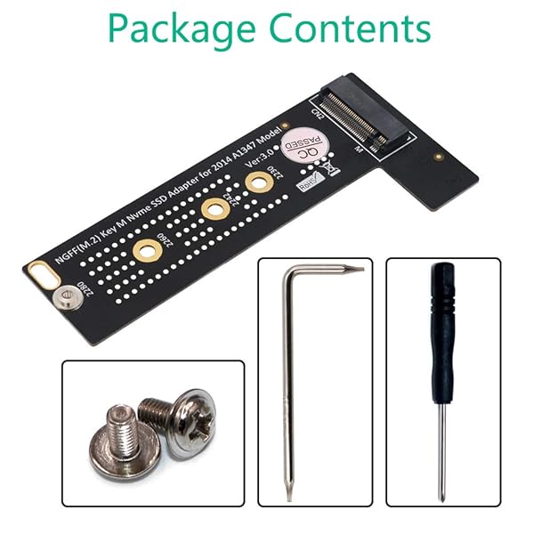 Mustpoint PCI-E x4 M.2 NVMe SSD Adapter for MacBook Mini A1347 - Upgrade Your Storage Fast! - View 7 of 9