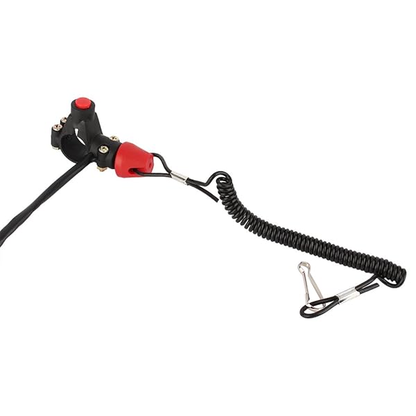 Acouto Universal 12V Engine Kill Switch Tether for Motorcycle, ATV, Dirt Bike & Boat - Safety Cord Lanyard Stop Switch - View 8 of 10