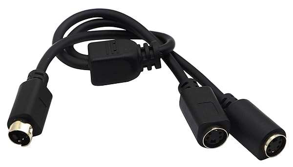 zdyCGTime ZdyCGTime 11-Inch S-Video Y Splitter Cable - Black Electronic Adapter for Enhanced Connectivity - View 7 of 8