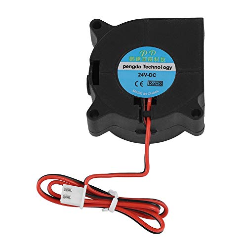 Zerone High-Performance 4020 Turbo Cooling Fan for 3D Printers - 24V Blower Accessory (40x40x20mm)