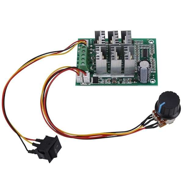 Buy Hilitand 3-Phase Brushless Motor Speed Controller 15A DC 5V-36V with CW/CCW Reversible Switch - Fast Shipping!