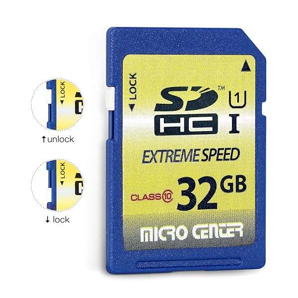 INLAND INLAND 32GB Class 10 SDHC Memory Card - Full Size UHS-I U1 for Trail Cameras (2 Pack) | Micro Center - View 3 of 7