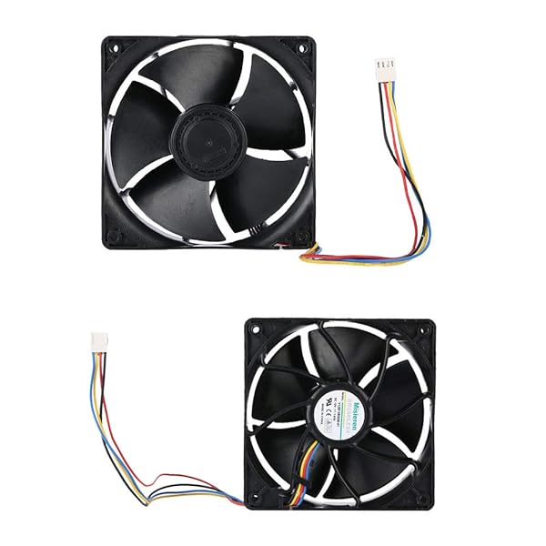 ASHATA ASHATA 7000RPM Wind-Force 4 PIN Cooling Fan 250.3CFM Efficient Heat Dissipation for Antminer Mining Systems - View 10 of 10