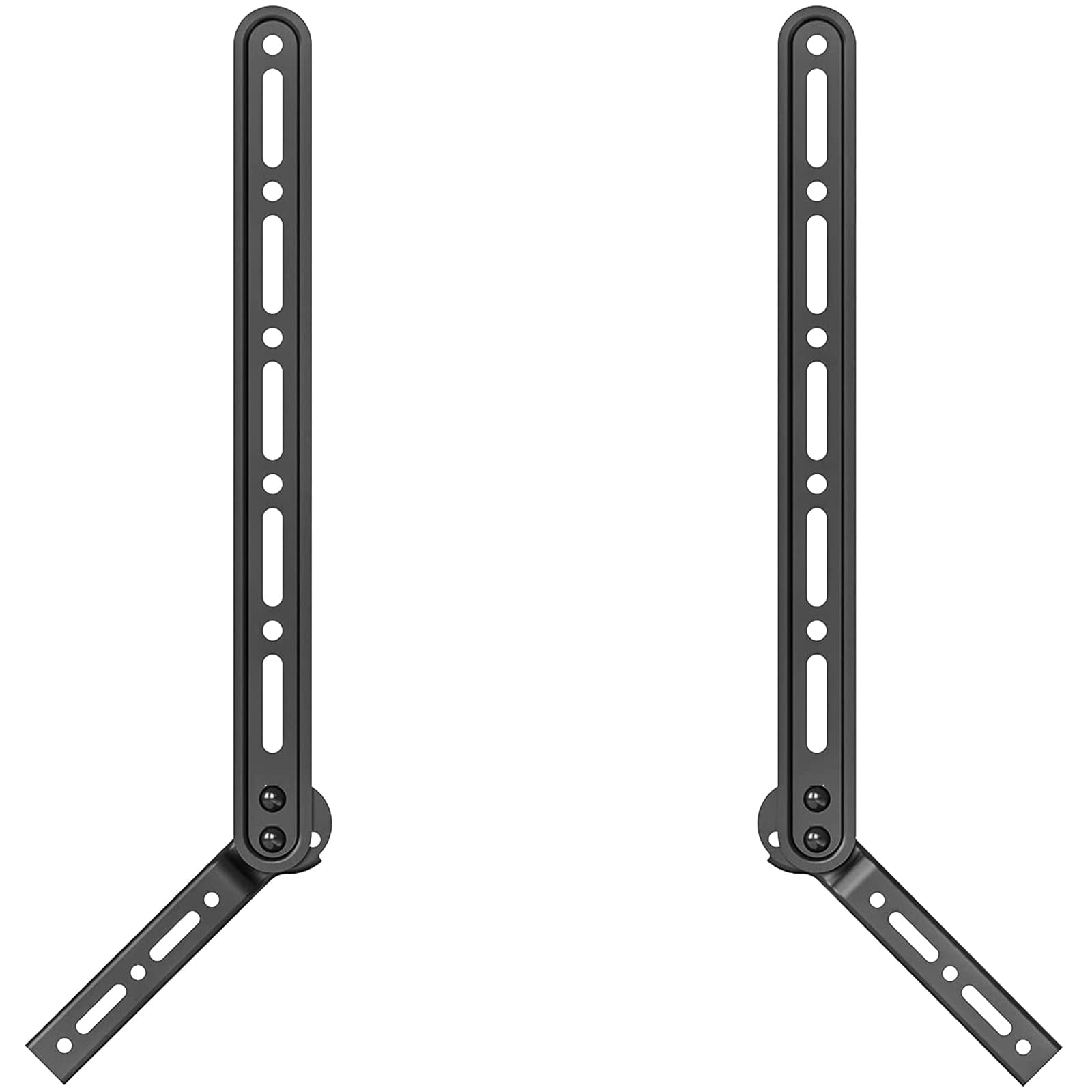 WALI Sound Bar Mount Bracket for 23-65 Inch TVs - Adjustable Arm, Easy Installation, Supports Up to 33 lbs (SBR202)
