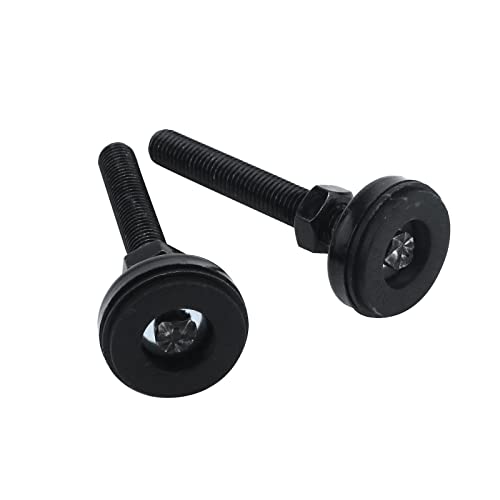 Antrader Antrader M12x80mm Adjustable Threaded Pole Leveling Foot Carbon Steel Shockproof Glide 600 LB Capacity for Workbench and Heavy Duty Use 4Pcs - View 3 of 6