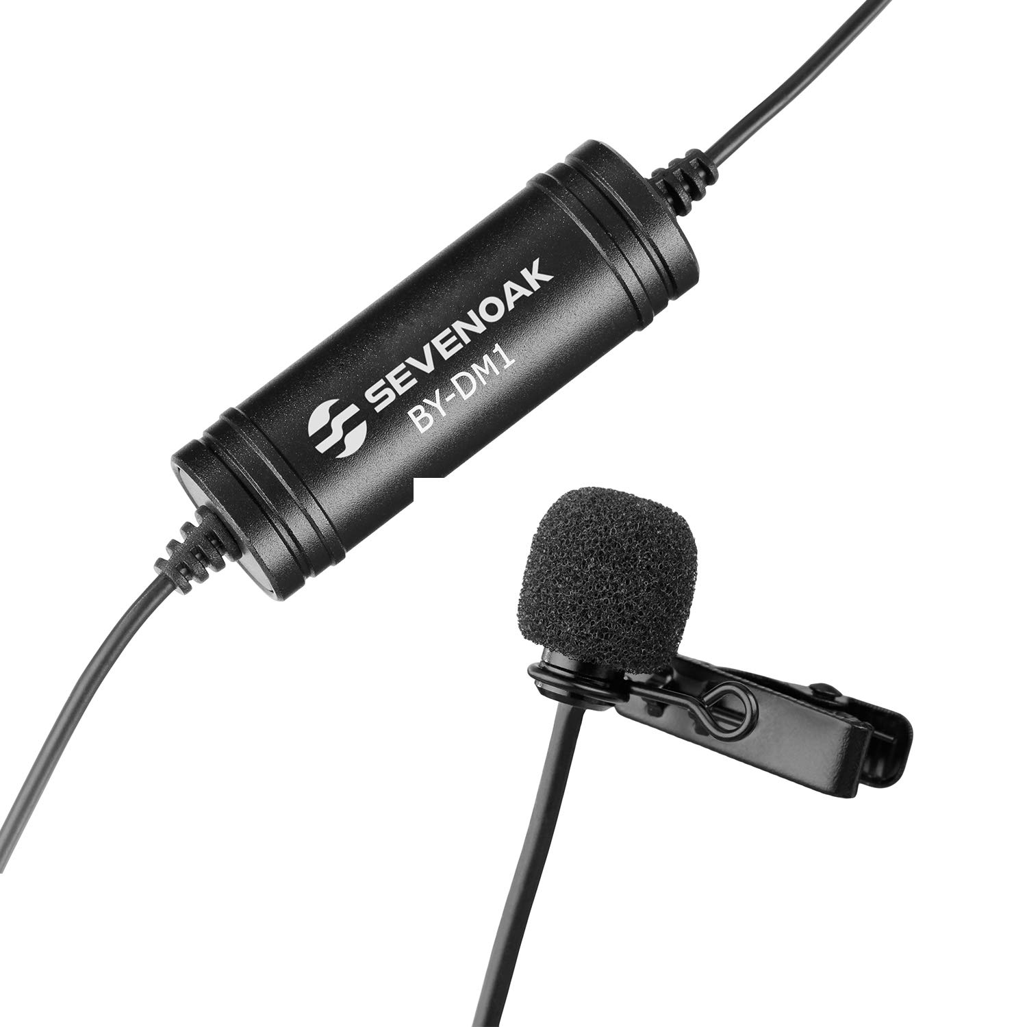 Sevenoak Sevenoak DM1 MFI Lightning Lavalier Microphone for iPhone Clip-on Mic with 20-Foot Cable for YouTube Vlog Podcast and Micro Film - View 5 of 8
