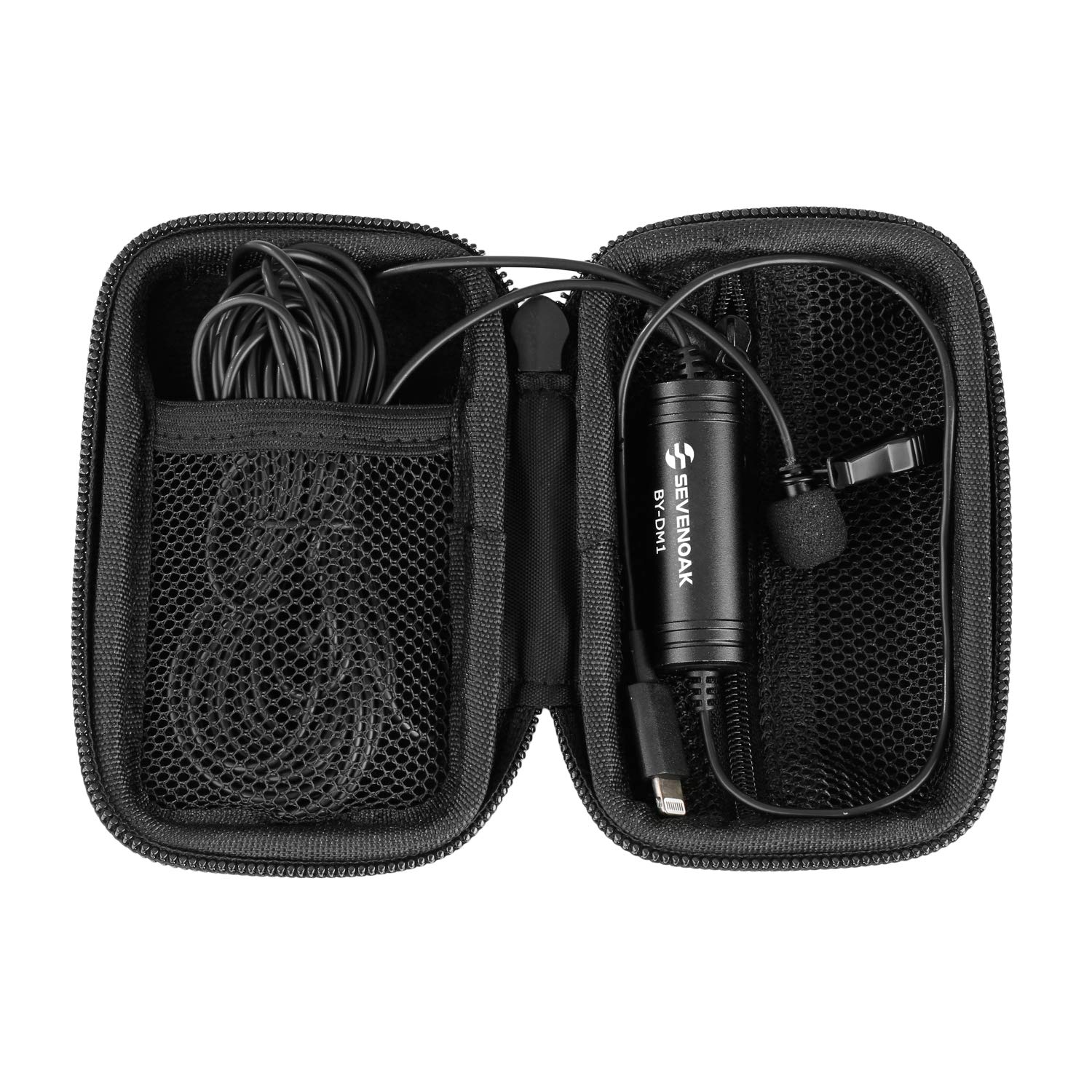 Sevenoak Sevenoak DM1 MFI Lightning Lavalier Microphone for iPhone Clip-on Mic with 20-Foot Cable for YouTube Vlog Podcast and Micro Film - View 6 of 8