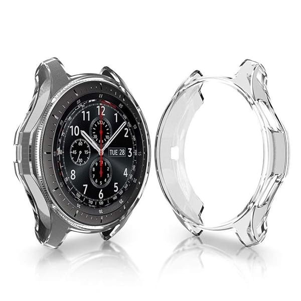 Chofit Chofit TPU Case for Galaxy Watch 42mm - Shock-Proof & Shatter-Resistant Bumper Cover (1 Pack 6 in 1) - SM-R810/SM-R815 Compatible - View 7 of 10