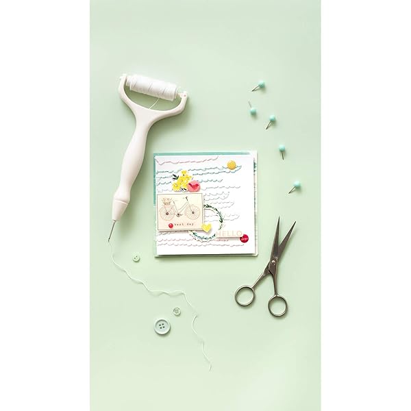 We R Memory Keepers Stitch Happy Pen Kit by We R Memory Keepers - 30-Piece Punch Needle Frame & Threaders Set - View 5 of 9