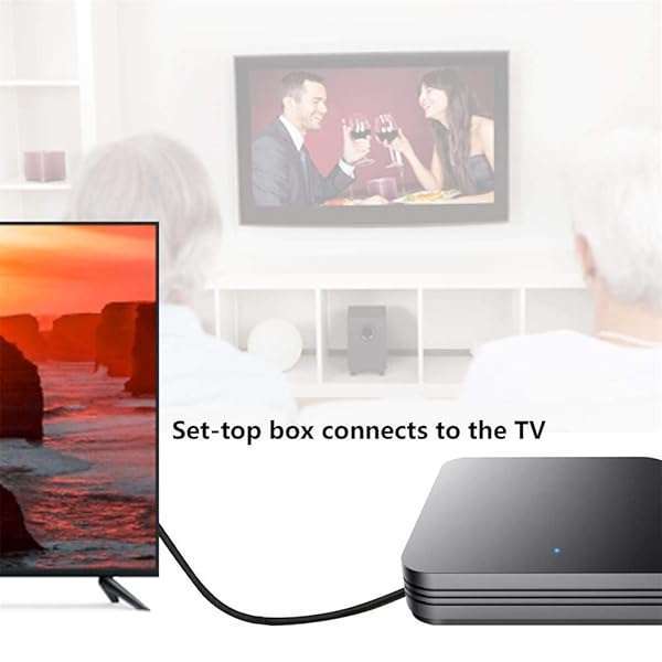 SinLoon SinLoon Gold Plated High Speed 90 Angle Right HDMI Male to Left HDMI Male Adapter Cable Supports Ethernet, 3D and Audio Return (0.3M 2Pack LL-LL) - View 8 of 9