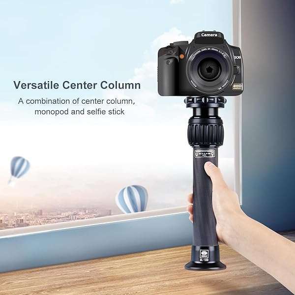 Sirui SIRUI SL-100 Two-Section Carbon Fiber Center Column-Tripod Extender-Tripod Extension Tube - View 5 of 8