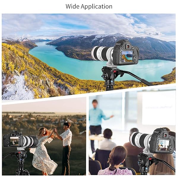 Sirui Buy SIRUI AM-5V Fluid Video Head: Lightweight Tripod with Quick Release for Smooth Video Shooting - View 8 of 10
