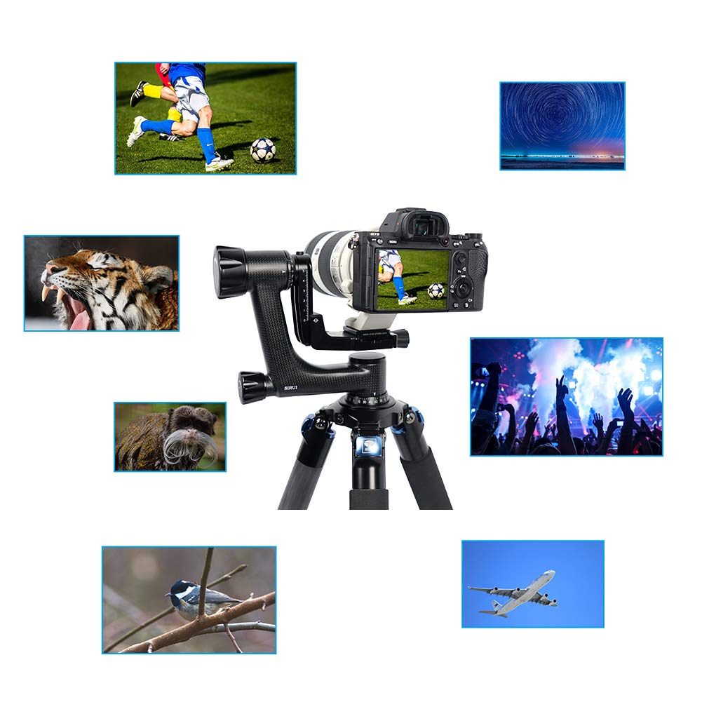 Sirui Buy SIRUI PH-Series Carbon Fiber Gimbal Head PH-10 for Ultimate Stability & Precision - View 8 of 8